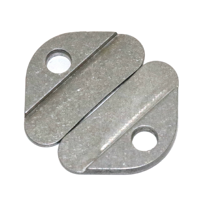Services de découpe laser et d'emboutissage sur mesure pour tôles en acier galvanisé, acier au carbone, fabrication de pièces métalliques ovales