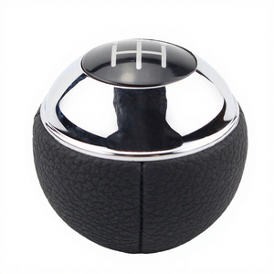 Pomo de Palanca de Cambios Ergonómico Ligero de Cuero Compatible con BMW <span class=keywords><strong>MINI</strong></span> de 5/6 Velocidades - Product Image 1