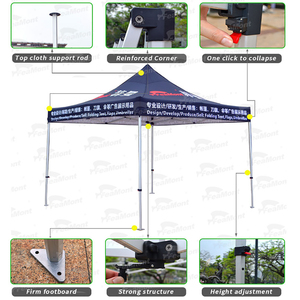 FEAMONT 3MX3M EXTERIOR IMPERMEABLE carpa gazebo Fold 3x3 carpa gazebo Fold 3x3 CARPA <span class=keywords><strong>PARA</strong></span> BBQ FIESTA <span class=keywords><strong>CUMPLEAÑOS</strong></span> BODA EVENTO - Product Image 5
