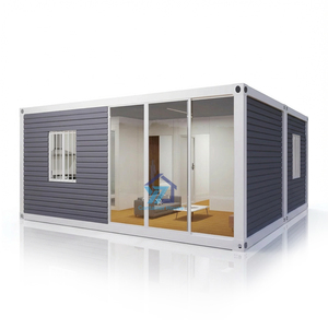 Cabane préfabriquée en acier flottante sur socle 25m² – Maisons portables, petites maisons mobiles au design unique pour le camping en extérieur - Product Image 6