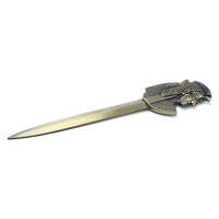 Égypte OEM Ouvre-enveloppe Ouvre-lettre Ouvre-lettre Souvenirs de voyage Cadeaux en alliage de zinc antique couleur bronze métal ouvre-lettre personnalisé