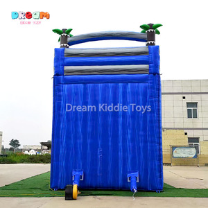 Tobogán de agua enorme Tobogán de agua inflable con tobogán de rebote de deslizamiento de piscina de agua para jugar en verano - Product Image 5