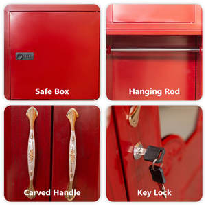 Luoyang factory metal locker produttore steel orange lemari pakaian storage con <span class=keywords><strong>armadio</strong></span> di trasferimento a specchio - Product Image 6