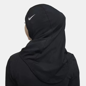 Grensoverschrijdende hoog-elastische polyester <span class=keywords><strong>hijab</strong></span>, Dri-Fit sjaal, winterhoofddoek, kin- en nekbescherming, basiscap, modieus en eenvoudig - Product Image 3