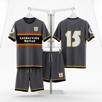 Maillots de football personnalisés en sublimation, maillots de football pour matchs
