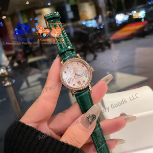 นาฬิกาข้อมือหนังผู้หญิง Longinesing Lovely Retro Art หน้าปัดเล็ก สไตล์เรียบง่ายแบบนักศึกษา พร้อมกลไก Ronda และเข็มแสดงเวลา - Product Image 4