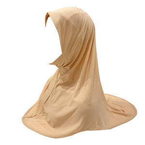 Vente de gros Nouveau Hijab extensible pour filles de 5 à 10 ans pour l'école quotidienne Hijab pour enfants Turban Tudung Hijab instantané pour enfants - Product Image 3