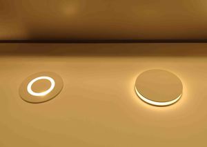 Lampe murale extérieure IP67, lumière de cour, lumière de marche encastrée ronde en aluminium pour extérieur, lumière LED étanche 6W - Product Image 6