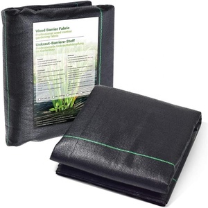 Couvre-sol agricole en géotextile tissé PP stabilisé aux UV Tapis anti-herbe pour le contrôle des mauvaises herbes <span class=keywords><strong>Plantes</strong></span> en rouleau de tissu noir - Product Image 6