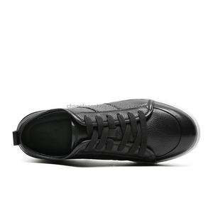 Giày thể thao nam da buộc dây, mùa xuân thu, nhẹ, thoáng khí, tăng chiều cao 5cm, đế dày - Product Image 6