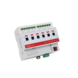 Actuador de interruptor para atenuador knx, unidad de control de habitación con función de retardo de encendido/apagado