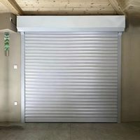 Volet roulant motorisé électrique moderne en aluminium pour fenêtres d'hôtel