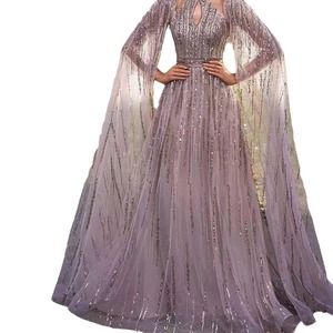 Nova Primavera e Verão das Mulheres Elegante Malha Vestido Borla Lantejoula Vestido De Noite - Product Image 2