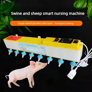 Máquina de lactancia automática para <span class=keywords><strong>cerdos</strong></span> y corderos de 9L con 8 tetinas y alimentador con calefacción para la alimentación con leche - Product Image 6