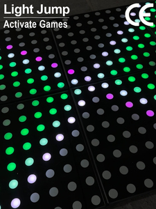 Plancher de danse LED pour mariage, éclairage DJ, projecteurs, panneau matriciel portable, DMX512, acier inoxydable, verre trempé, pixels numériques - Product Image 3