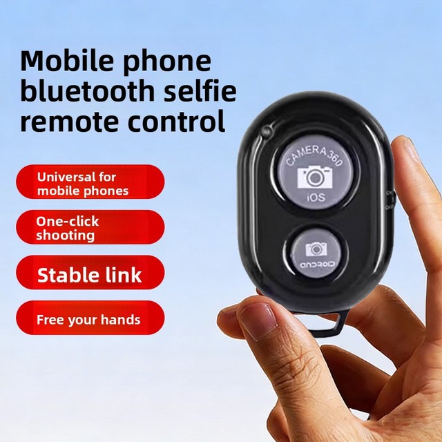 Factory Multi-function Double Button 0-15M Universal Camera Video Remote for All Mobile Phone Remote Control