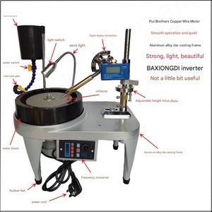 Equipo de lapidación: Máquina de facetado de diamantes, pulidora de rocas, pulidora de ángulos de joyas con manipulador de facetas - Product Image 5