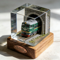 Menyediakan Suvenir Perjalanan Mewah yang Dapat Disesuaikan, Model Miniatur Resin Epoksi Transparan, Ornamen Pengisi Daya, dan Dekorasi Resin
