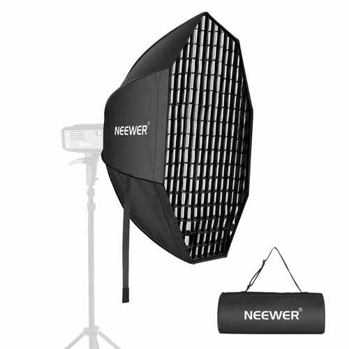 K&F CONCEPT 55cm Octagonal Softbox with Bowens Mount, Quick-Fold
