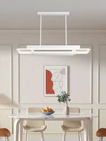 Ventilateur de plafond LED rectangulaire sans pales ultra-fin moderne, éclairage de plafond pour toute la maison, pour chambre à coucher et salle à manger, ventilateur de plafond LED