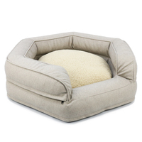 Lit pour chien extra large, personnalisé, luxueux, écologique, imperméable, avec fond antidérapant, lavable en machine, pour grands chiens, 2024