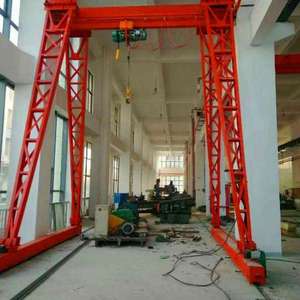 Pont roulant à double poutre extérieur 15 tonnes 30m de portée pour chantier de construction avec conception anti-corrosion - Product Image 5