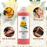 Kustom Logo 100% murni Oganic minyak biji Safflower tanaman Natrual minyak Safflower pijat aromaterapi multi-penggunaan minyak esensial