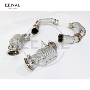 Ecnal pour BMW M5 F90 V8 4.4T Acier inoxydable Sport Downpipe Tuyau avant - Product Image 4