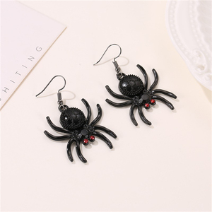 Trendz europeo y americano pendientes de araña animal de club nocturno gótico Halloween regalo pendientes - Product Image 5