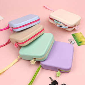 Porte-monnaie en silicone portable à la mode en gros avec bracelet Porte-monnaie pour femmes - Product Image 1