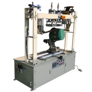 Machine automatique de marquage à chaud à feuille de bronzage cylindrique PLC Servo pour seaux en plastique PP PE, imprimante d'étiquettes à transfert thermique, marque KC - Product Image 3