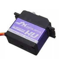 Servomoteur numérique sans noyau haute tension JX Servo CLS6027HV 27KG de couple pour pièces d'avion RC, moteur de remplacement en métal et plastique pour jouets