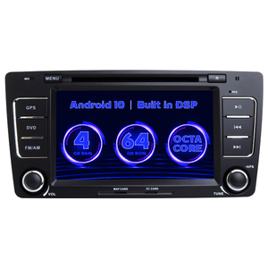 7Inch 4 + 64 Gam Android Auto MP3 GPS Đài Phát Thanh CD DVD Player Xe Video Phương Tiện Truyền Thông Hệ Thống Cho Skoda Octavia - Product Image 1