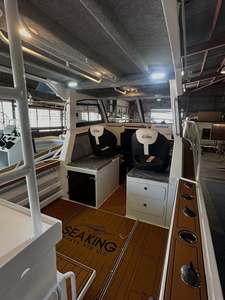 Bateau de pêche sportif à coque en V profond, en aluminium, personnalisé en usine, Seaking Hunter 720, bateau de croisière en mer, hors-bord, offshore - Product Image 6