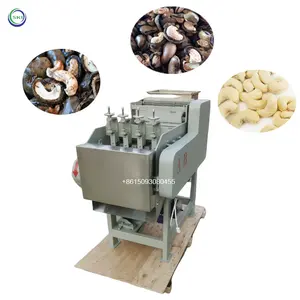 Automatic Cashew Nut Sheller Peel Processing Machine Cashew Nut Decorticating Machine