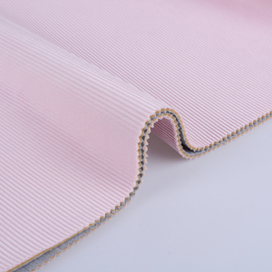 4 way stretch 95 poliéster spandex 5 fdy brillante otomano. tela de interbloqueo - Product Image 6