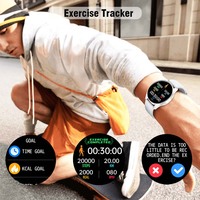 Montre connectée SENBONO X01 avec écran OLED pour hommes et femmes, appels Bluetooth, suivi sportif et de forme physique, étanche IP67, moniteur de fréquence cardiaque