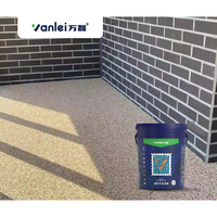 Nouveau Produit 2025 Revêtement en Résine Époxy Pierre Lavée Peinture Effet Galet et Pierre pour Murs et Sols