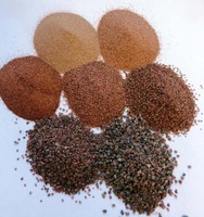 Fourniture d'usine : Grains abrasifs durables à faible teneur en poussière pour sablage de grenat 30/60