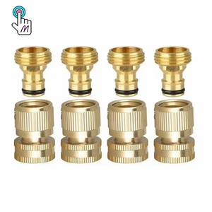 Adaptateur de robinet d'eau de jardin en <span class=keywords><strong>laiton</strong></span> de 3/4 "connecteur <span class=keywords><strong>tuyau</strong></span> d'<span class=keywords><strong>arrosage</strong></span> à adaptateur de robinet raccords de <span class=keywords><strong>tuyau</strong></span> d'eau - Product Image 6