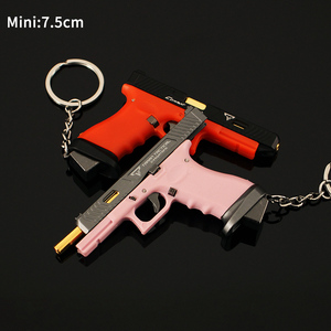Kim loại đồ chơi súng mô hình thực tế 75mm đồ chơi súng lục kim loại tay súng hình dạng Keychain jw2 <span class=keywords><strong>taran</strong></span> chiến thuật G34 TTI G34 - Product Image 6