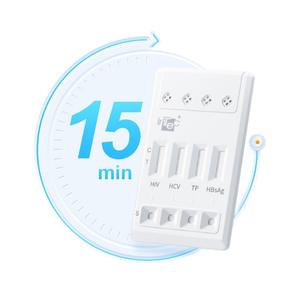 Kit de test de diagnostic à usage unique certifié CE pour le dépistage du VIH, de la syphilis, de la grossesse, du H1N1 et du H2N2, enregistré à Tianjin - Product Image 3