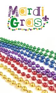工場卸売 マルディグラ ビーズ パーティーネックレス セント・パトリックデー ビーズ カーニバル パーティー マルディグラ スロー - Product Image 3