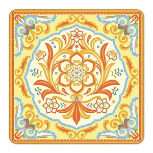 Tapis de jeu de Mahjong à motif floral féerique vert, avec dos en caoutchouc antidérapant, silencieux, élégant, fleurs et papillons, pour le Mahjong américain - Product Image 2