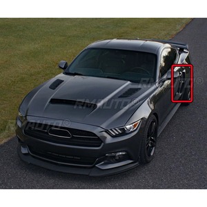 Car Side Bumper Air Intake Vent Splitte Accessories for Ford Mustang 2016-2023 Rear Bumper <b>Splitter</b> Cover Air Vent Trim Body Kit - Product Image 3