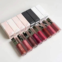 Brillo Labial Cremoso Riri de Larga Duración, Lápiz Labial para Principiantes con Alto Brillo y Perla Hidratante, Clásico y Elegante