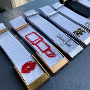 Pulseras Deportivas de Nailon Elástico con Diseño de Pedrería Personalizado, Elegantes y Versátiles, Compatibles con Whoop 5.0 MG - Product Image 4