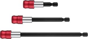 3 cái 1/4 inch Hex Shank khoan <span class=keywords><strong>bit</strong></span> mở rộng từ screwdriver <span class=keywords><strong>bit</strong></span> chủ tác động điều khiển <span class=keywords><strong>bit</strong></span> thiết lập thanh ổ cắm Chuck Adapter - Product Image 2