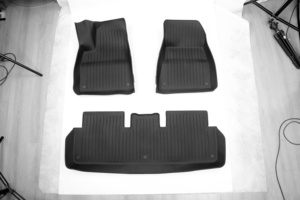 Ningbo <span class=keywords><strong>WAO</strong></span> เสื่อรถ3D ทุกสภาพอากาศสำหรับ2023 Tesla รุ่น Y อุปกรณ์เสริมรถยนต์ - Product Image 4