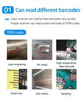 Pemindai Barcode TiCODE Desain Baru Plug and Play Tahan Air IP68 Pembaca Kode Industri Pemindai Barcode 2D Nirkabel